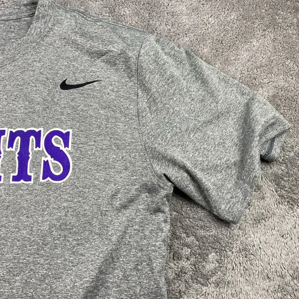 Nike Dri Fit Bandits‎ T-shirt Mens Large Gray Short Sleeve #24